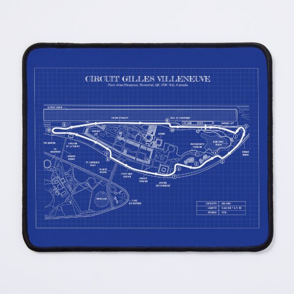 Item preview, Circuit Gilles Villeneuve (Blueprint) designed and sold by BGALAXY.