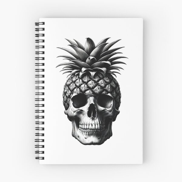 Item preview, Pineapple head skull designed and sold by Grav1n.