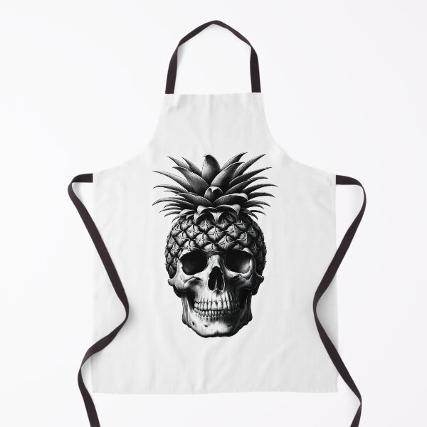 Item preview, Pineapple head skull designed and sold by Grav1n.