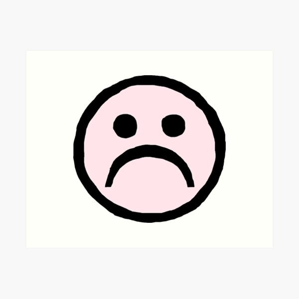 I miss You Stickman sketch, Tears Crying Internet meme Happiness, Super Sad  Face, smiley, sadness Poster by Mounir Khalfouf - Fine Art America