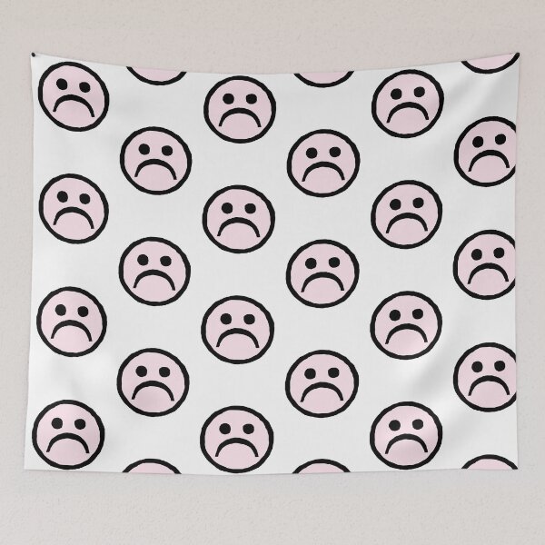 Item preview, Moral tycoon - Pink Sad face designed and sold by Moral Tycoon.