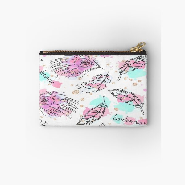Item preview, Colorful feather pattern designed and sold by saly55887.