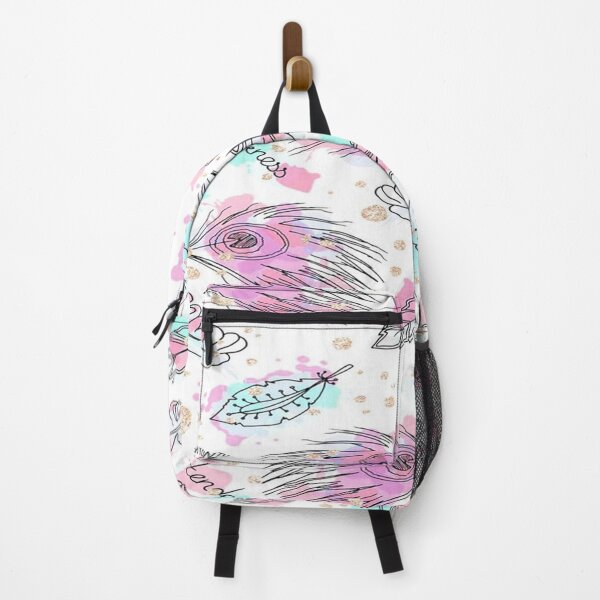 Item preview, Colorful feather pattern designed and sold by saly55887.