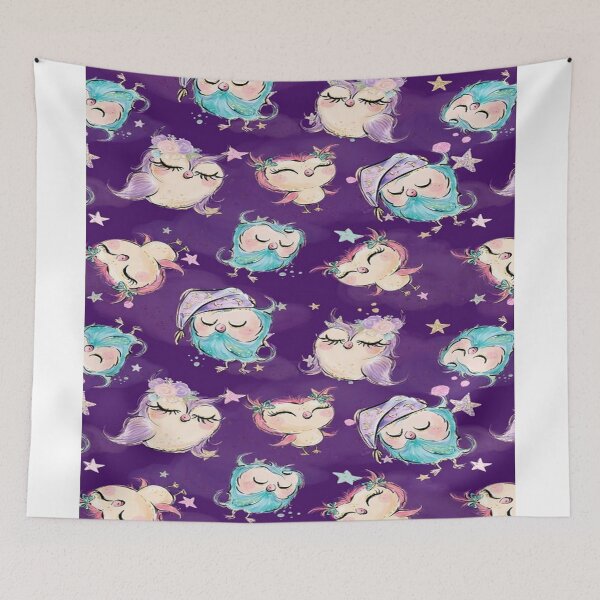 Item preview, Owl pattern designed and sold by saly55887.
