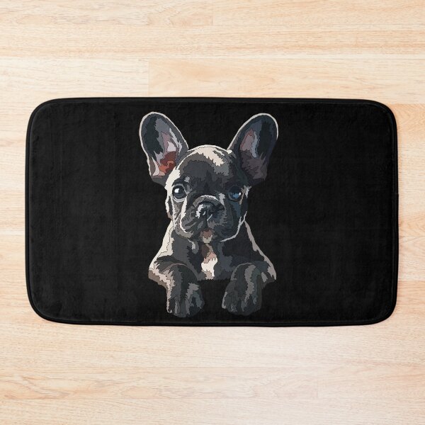 Item preview, Black Frenchie Puppy designed and sold by Just-Arts-4U.