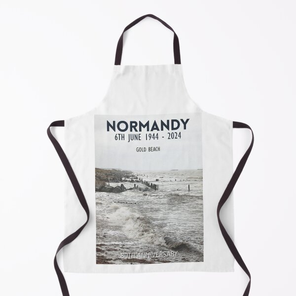 Item preview, Normandy Travel Poster - Gold Beach 1944-2024 D-Day. designed and sold by Paul Rowland.