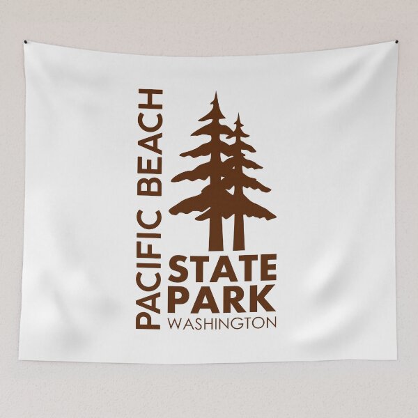 Item preview, Pacific Beach State Park Washington Pines designed and sold by bivenart.