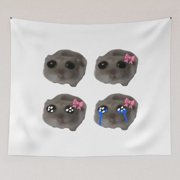 Item preview, Sad Hamster Meme Pack designed and sold by funkyst.