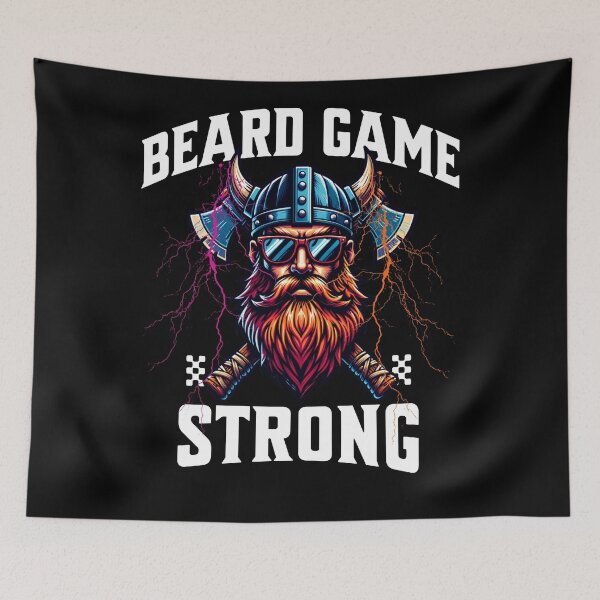Item preview, Beard Game Strong Barber Quote designed and sold by DomTeesHaven.