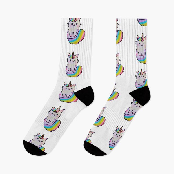 Item preview, Cute cat unicorn rainbow designed and sold by Anbe_design.