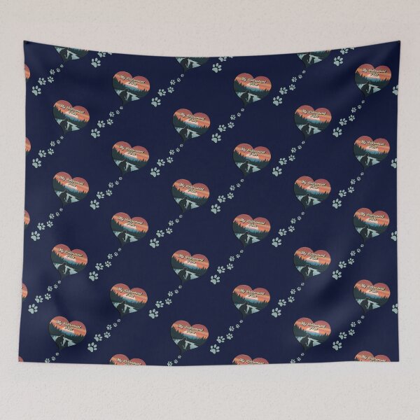 Item preview, Retirement Plan Design Mountains & My Dog designed and sold by tamdevo1.