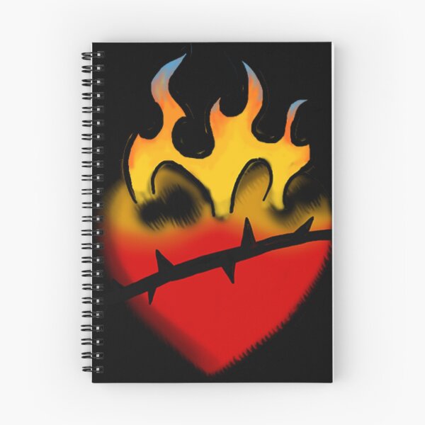 Item preview, Burning Heart designed and sold by 2024Graphyx.