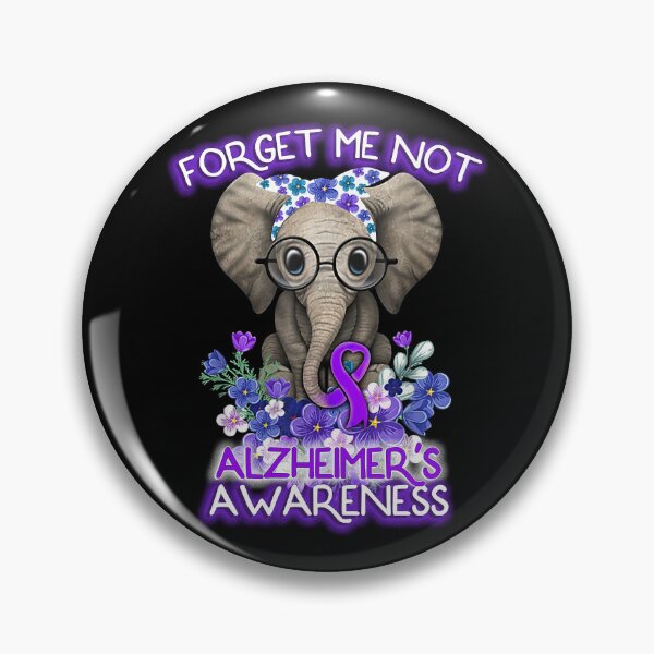 Item preview, Alzheimers Awareness – Forget Me Not designed and sold by csoDesign.