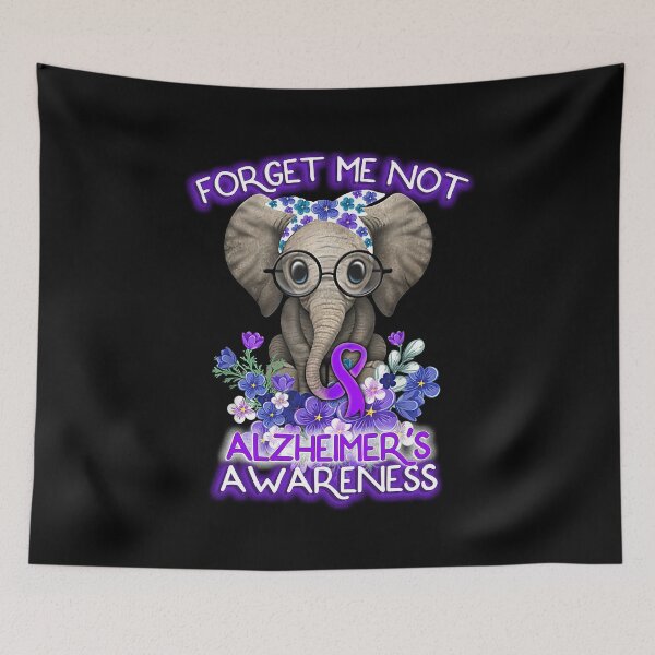 Item preview, Alzheimers Awareness – Forget Me Not designed and sold by csoDesign.