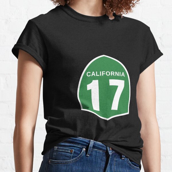 Highway 17 - California - Inspired by the Road Sign (Design 114) Classic T-Shirt