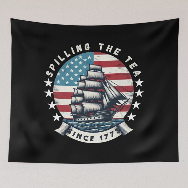 Item preview, Spilling the tea since 1773  designed and sold by MilkyForest.
