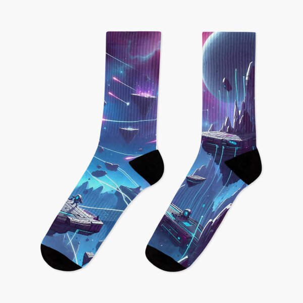 Item preview, Futuristic Abstract Art - Cosmic Sci-Fi Decor designed and sold by PandaTShirtShop.