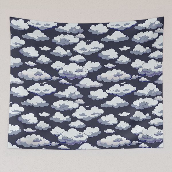 Item preview, Clouds on Dark designed and sold by Bonnie Blue.