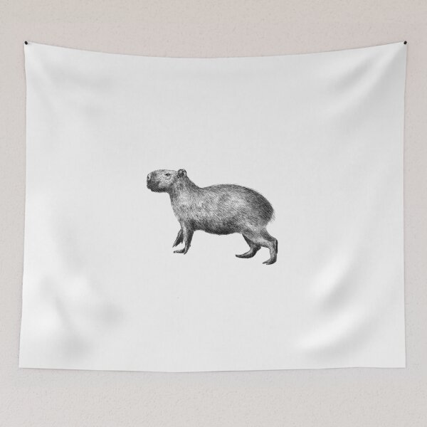 Item preview, Capybara designed and sold by Girlbytheriver.