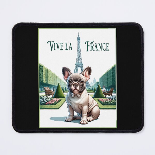 Item preview, French Bulldog Vive la France designed and sold by NPStudio.