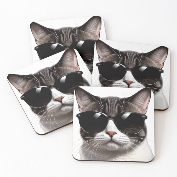 Item preview, Cool cat in sunglasses designed and sold by Rocklights.