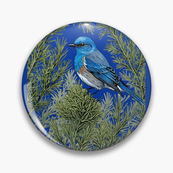 Item preview, Nevada Mountain Bluebird And Sagebrush 1 designed and sold by taiche.