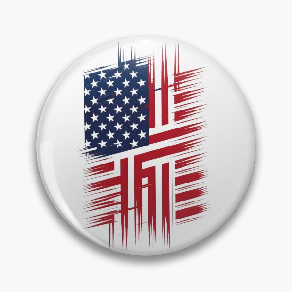 Item preview, Cool Modern Patriotic American Flag designed and sold by PlanetMarker.