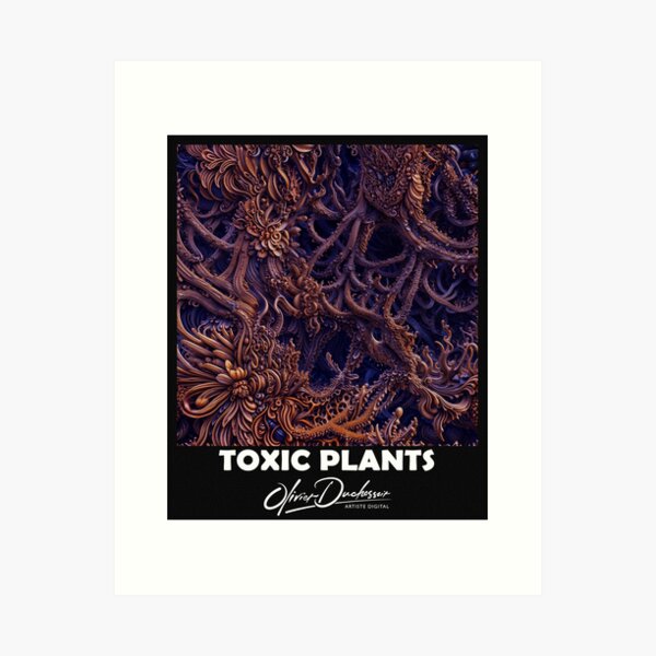 Aperçu de l'œuvre Toxic plant 68 créée et vendue par olivier duchossoir.