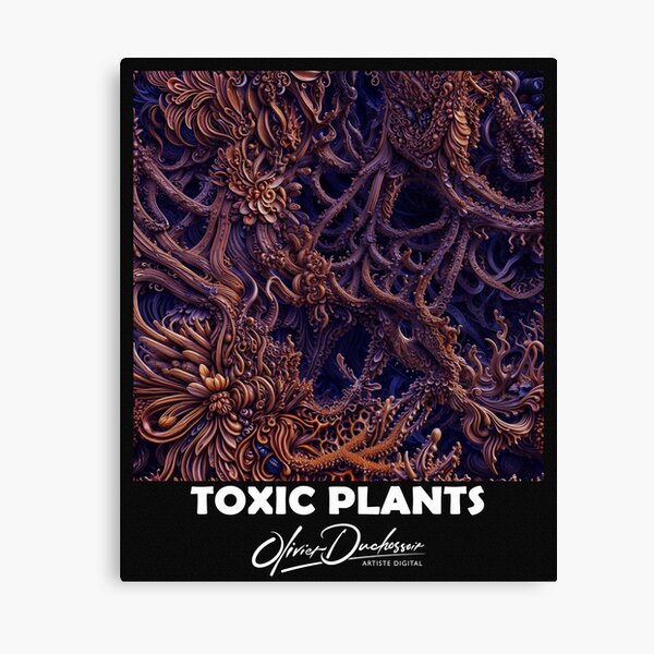 Aperçu de l'œuvre Toxic plant 68 créée et vendue par olivier duchossoir.