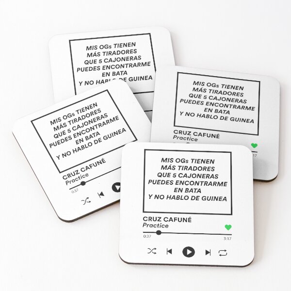 Item preview, Spotify Cruz Cafune Cruzzi Practice letra con Hoke designed and sold by rebujito.