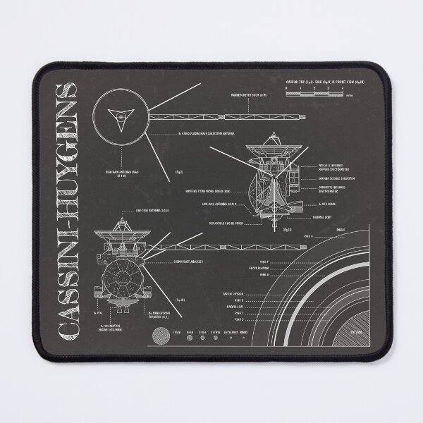 Item preview, Cassini-Huygens. Outer Planet Exploration Probes (Blackboard) designed and sold by BGALAXY.