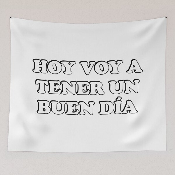 Item preview, Hoy Voy A Tener Un Buen Dia - Spanish motivational   designed and sold by Inspirationmotivation.