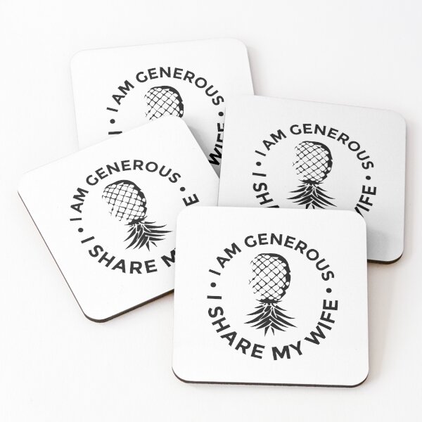 Item preview, I am generous I share my wife | Swingers lifestyle design designed and sold by Swinger-Merch.