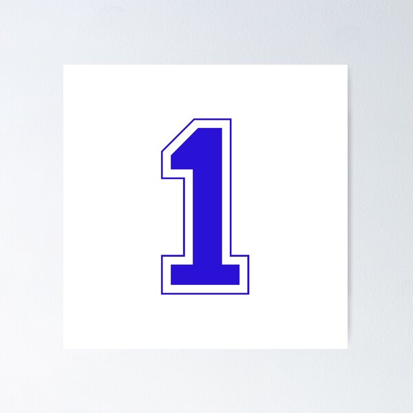 Item preview, Varsity Number 1 designed and sold by rogue-design.