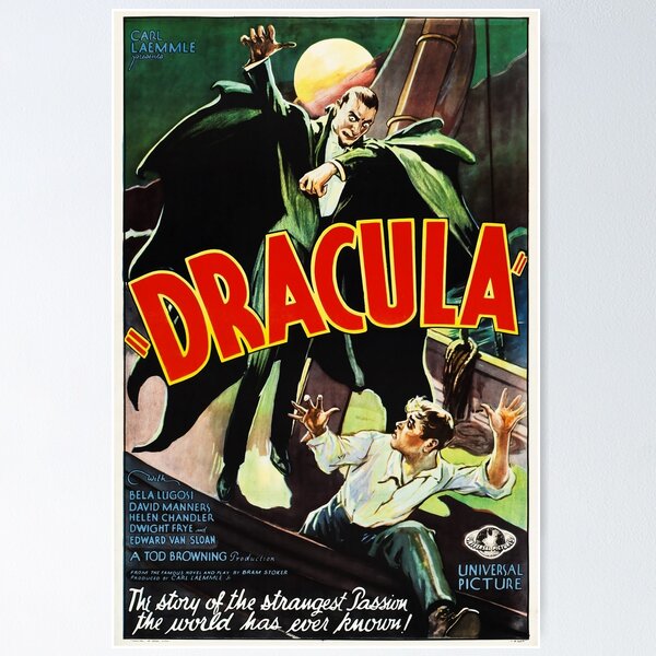 Item preview, Dracula (1931) designed and sold by Candie-Shop.