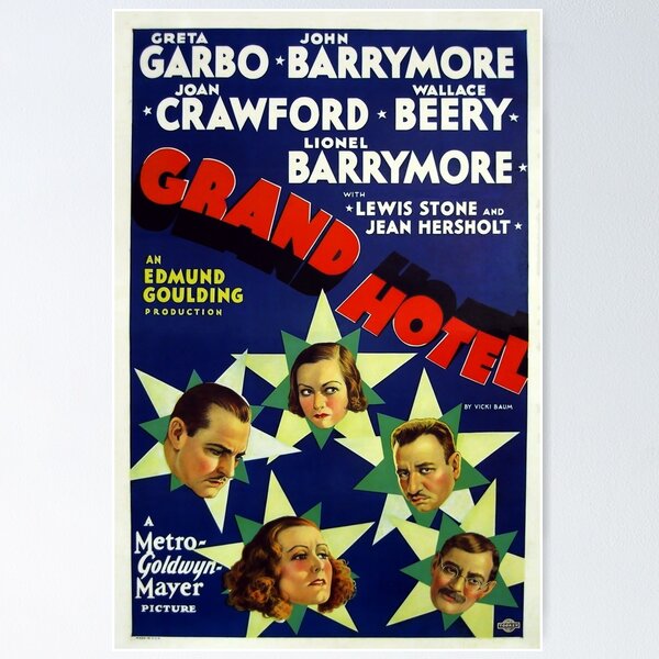 Item preview, Grand Hotel (1932) designed and sold by Candie-Shop.