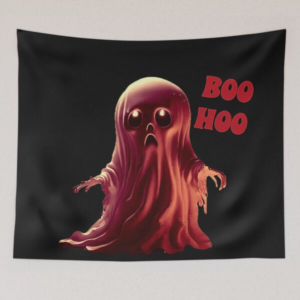 Item preview, Boo Hoo The Sad Ghost designed and sold by DukeGroovy.