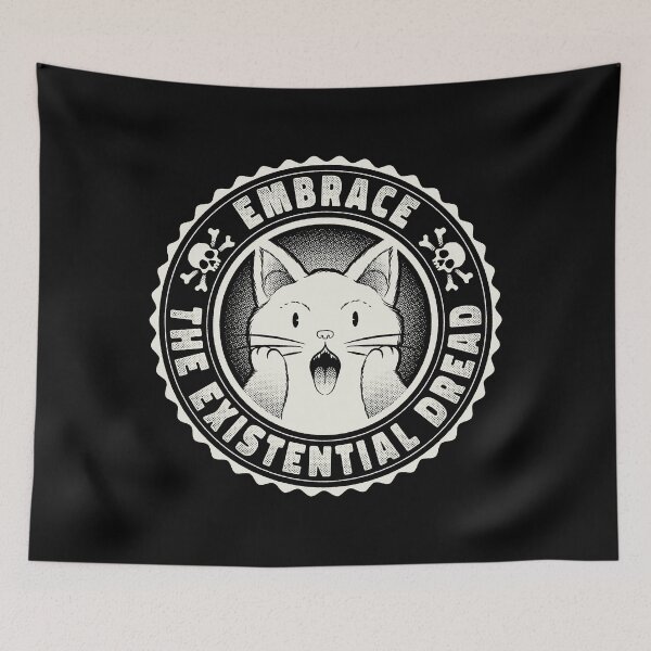 Item preview, Embrace The Existencial Dread by Tobe Fonseca designed and sold by Tobe Fonseca®.