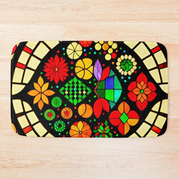 Item preview, Intricate Harmony: Stained Glass Pattern Design designed and sold by GrizzlyCollective.