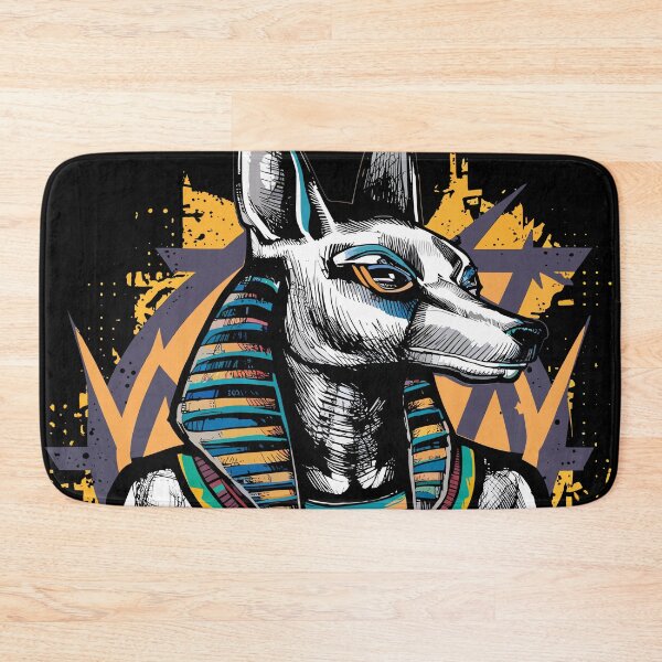Item preview, Ancient Egyptian Anubis Graphic designed and sold by Quirky Shirts.