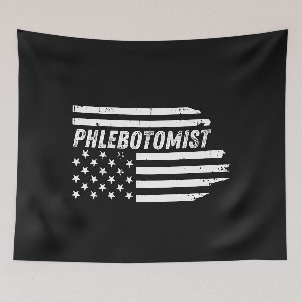 Item preview, 4rh Of July Phlebotomist USA Phlebotomy Laboratory Assistant 4th July American Flag designed and sold by Miumed.