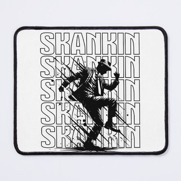 Item preview, Ska Music Skankin' Upbeat Rhythm  designed and sold by MerchByCraig.