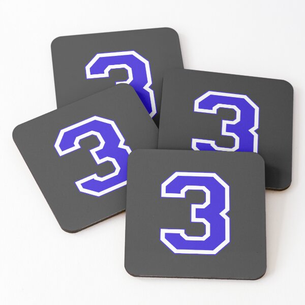 Item preview, Varsity Number 3 designed and sold by rogue-design.