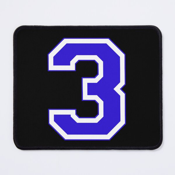 Item preview, Varsity Number 3 designed and sold by rogue-design.