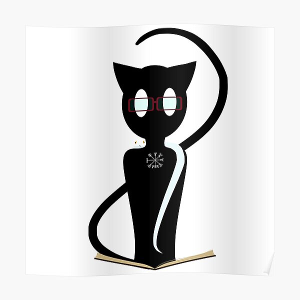 Ode Cat Poster