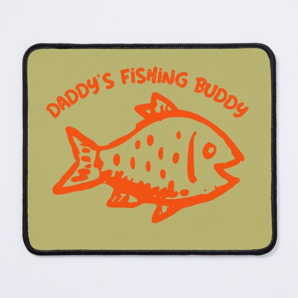 Item preview, Father's Day Gifts for Dad - Daddy's Fishing Buddy - Orange Kids T-Shirt designed and sold by Rsn4AllSeasons.