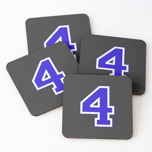 Item preview, Varsity Number 4 designed and sold by rogue-design.