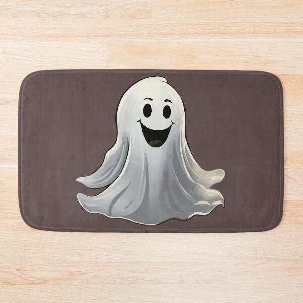 Item preview, Smiling ghost designed and sold by Attic-Junk.