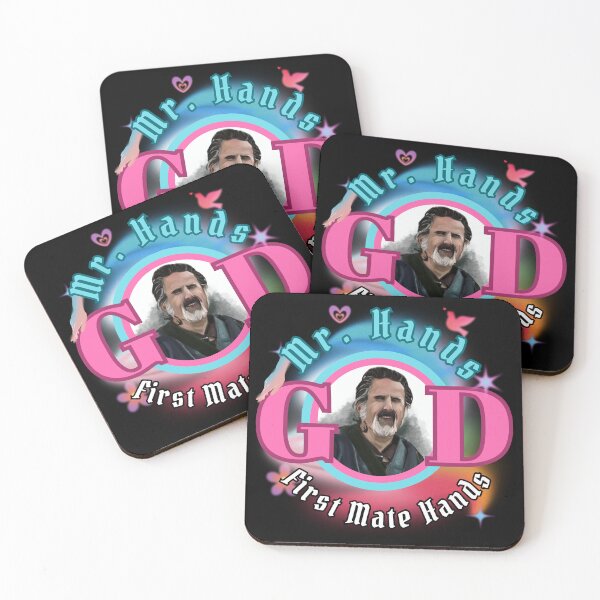Item preview, OFMD Izzy Hands | First Mate Hands or God (Transgender Flag) designed and sold by izzjoy.