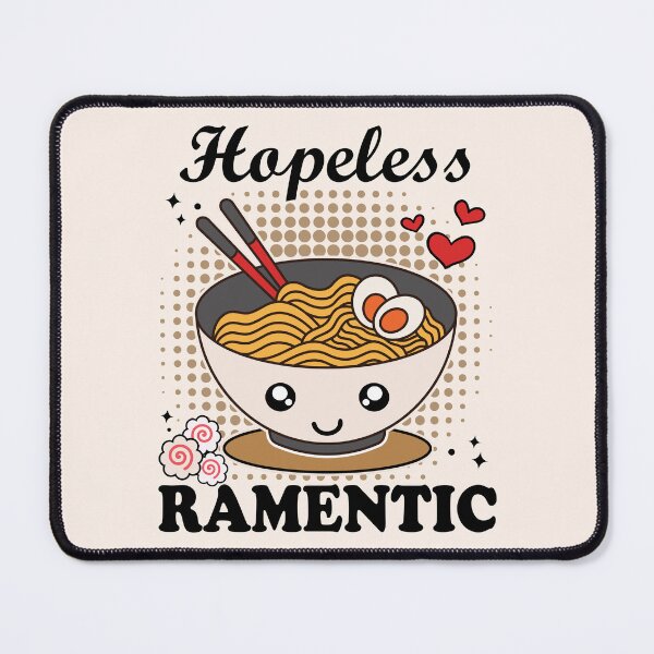Item preview, Hopeless Ramentic | Cute and Funny Romantic Ramen Noodles designed and sold by PearlMoonGrapes.